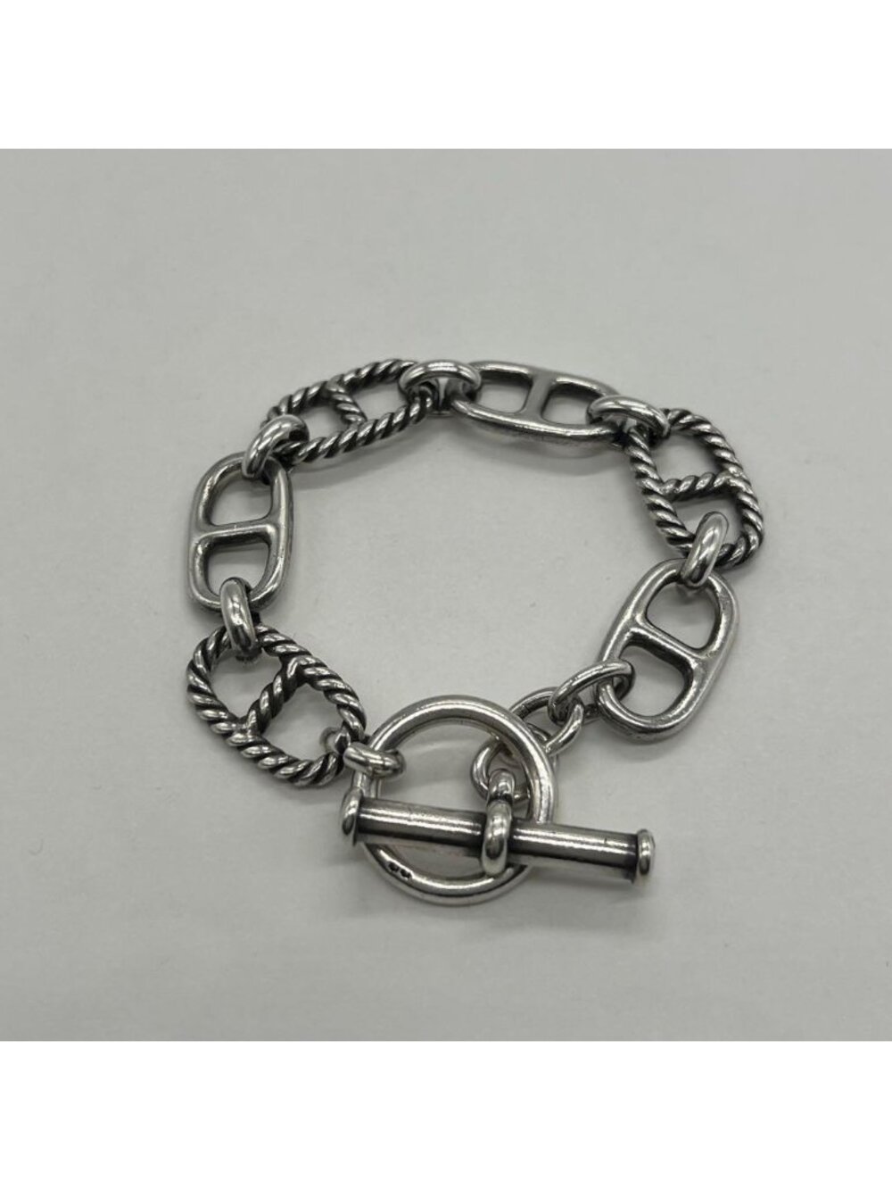 Gucci Anchor Link Chain Toggle Bracelet Twist